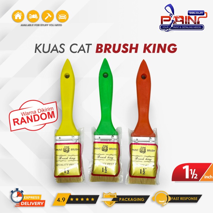 

Kuas Cat Brush King 1.5 inc koas Paint Brush