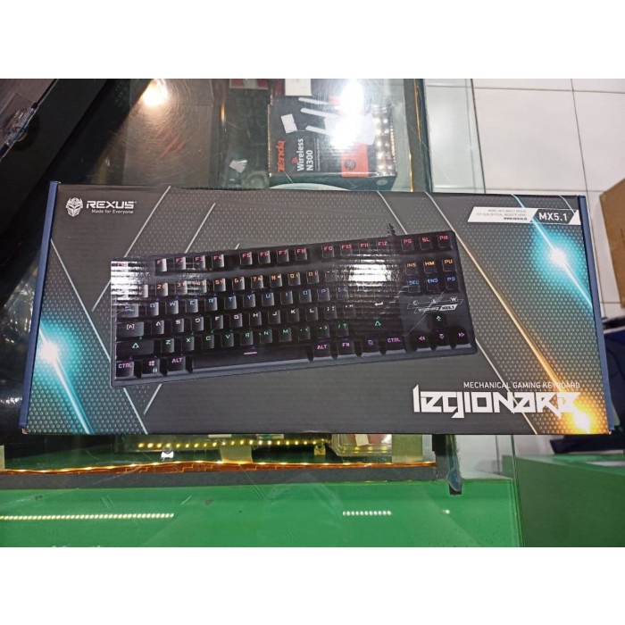 Keyboard Gaming Rexus MX5.1 Legionare MX 5.1 TKL Mechanical Keyboard