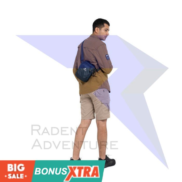 Tas Selempang EIGER1989 X-GONIO 03 Navy 91000 5009 Original Kece KEREN AWET