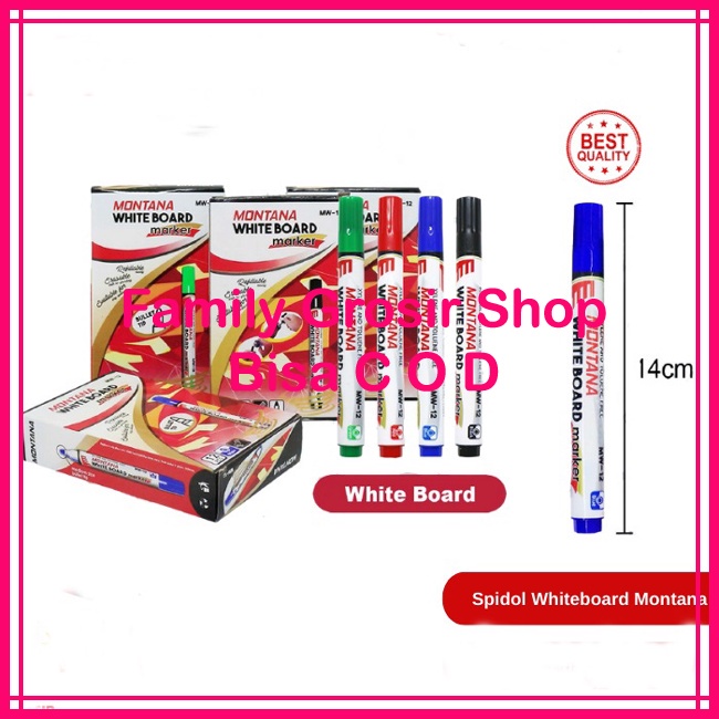

Spidol Whiteboard / Spidol Papan Tulis / Spidol Murah / Spidol Grosir Montana