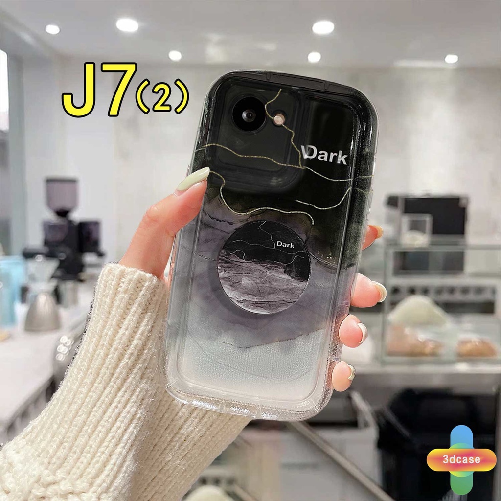 Casing Realme C33 C30 C30S C31 C35 C11 2021 C21Y C15 C21 C25 C20 C3 C12 C2 C25S 10 5S 5 5i 9i C17 7i C1 C25Y C2 C3i 6i C20A  Narzo 20 10 10A 20A 30A 50A 50i Prime A7 A5S A15 A16 A17 A53 A53S A57 Ins Watercolor Gradient Violet Couples Soap Case With Stand