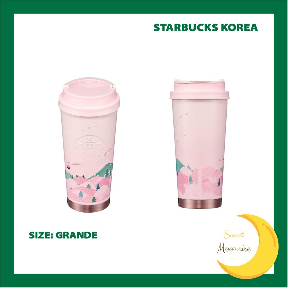 [READY NEW] Starbucks Korea Spring Sakura Edition Cherry Blossom Pink Elma Tumbler