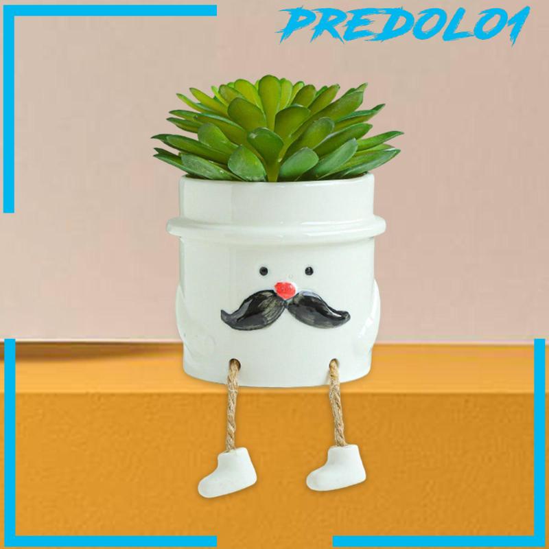 [Predolo1] Pot Bunga Silinder Modern Pot Bulat Planter Untuk Rumah Tanaman Indoor Desktop