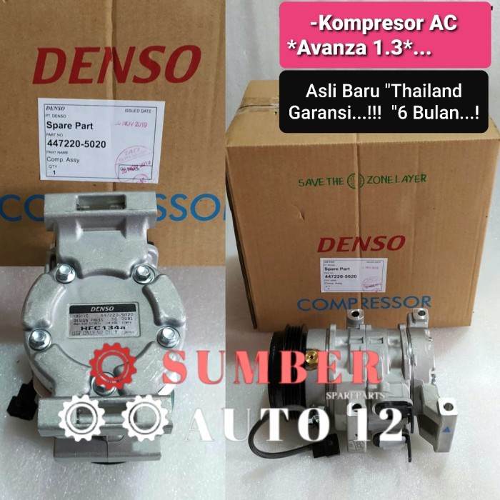 Kompresor compresor ac avanza 1.3 1300cc asli original
