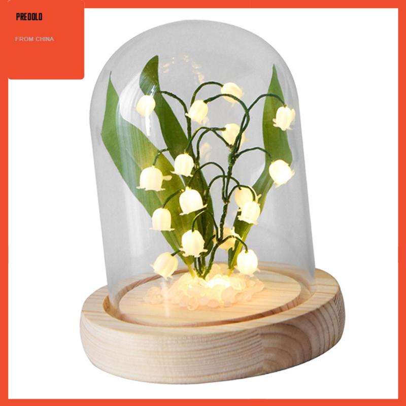 [Predolo] Lily of The Valley Flowers Lampu Malam Bahan DIY Dekorasi Kamar Tidur