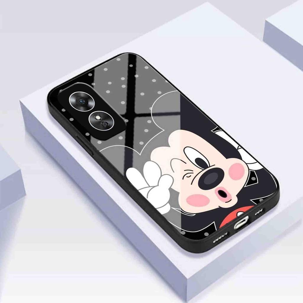 Elite-Store.ID (U 113) Softcase  Kilau Oppo A17 A17k - Case Oppo A17 A17k - Softcase  Glossy Oppo A1