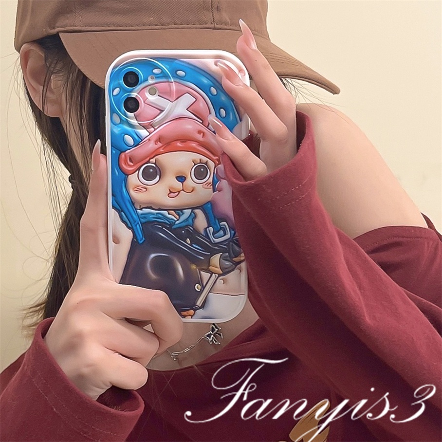 Compatible For iPhone 14 13 12 11 Pro Max X XR Xs Max 8 7 6 6s Plus SE 2020 Kartun Lucu Expand 3D Vision Phone Case TPU Soft Cover Pelindung