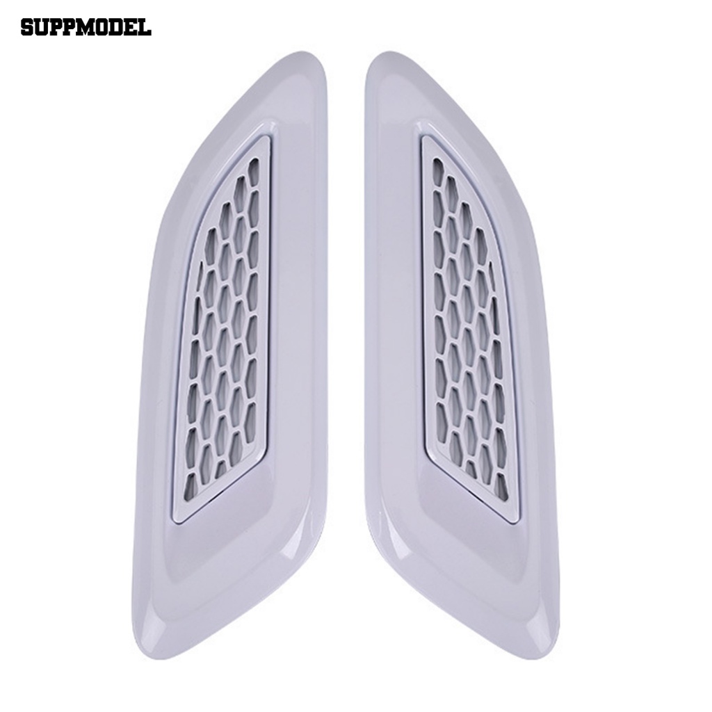 Suppmodel 2Pcs Stiker Lis Mesin Viskositas Kuat Untuk Audio Air Intake Flow Vent Fender Cover Stickers Anti Gores