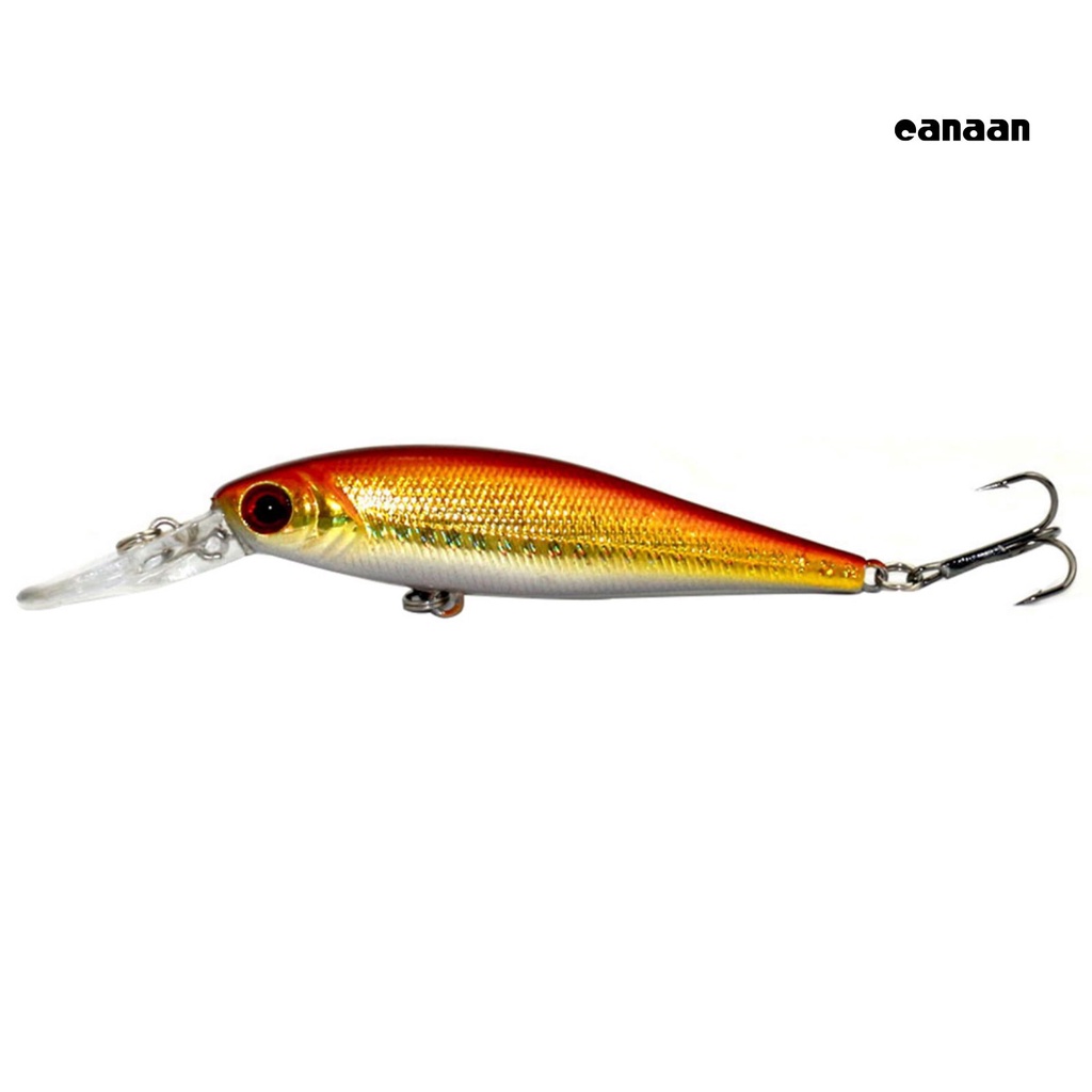 Cnn-11cm Motif Garis Ikan Kecil Streak Memancing Umpan Bass Kait Air Tawar Umpan Keras