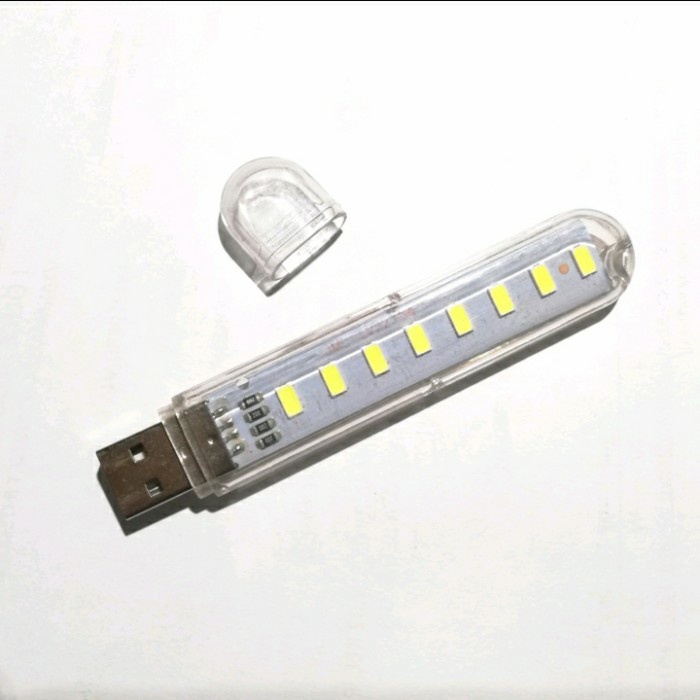 Lampu Mini 8 LED USB 5V USB Emergency Light Lampu Darurat Mata SMD