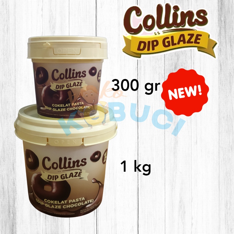 

Collin Dip Glaze 300 gr Coklat Tiramisu Green Tea Strawberry
