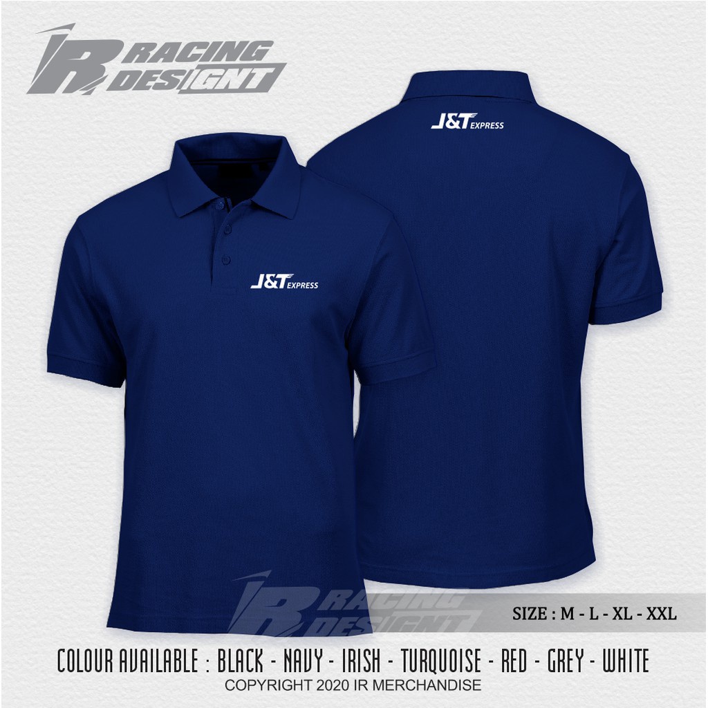 PROMO... Kaos Polo J&T-JNT-Express aju Berkerah Pria Wanita Dewasa Seragam Murah Terbaru