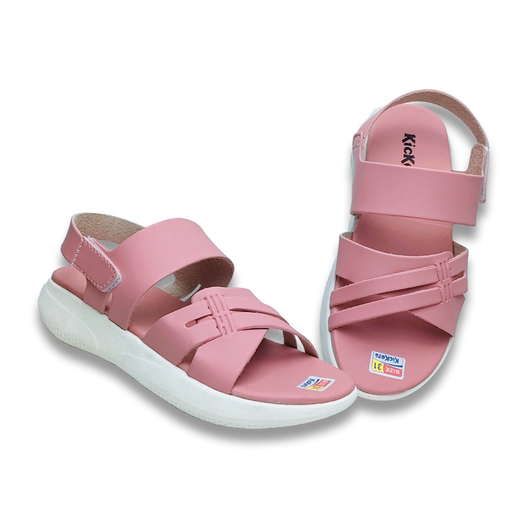 Sendal Anak Perempuan Kickers Slip On Tampilan Staylis