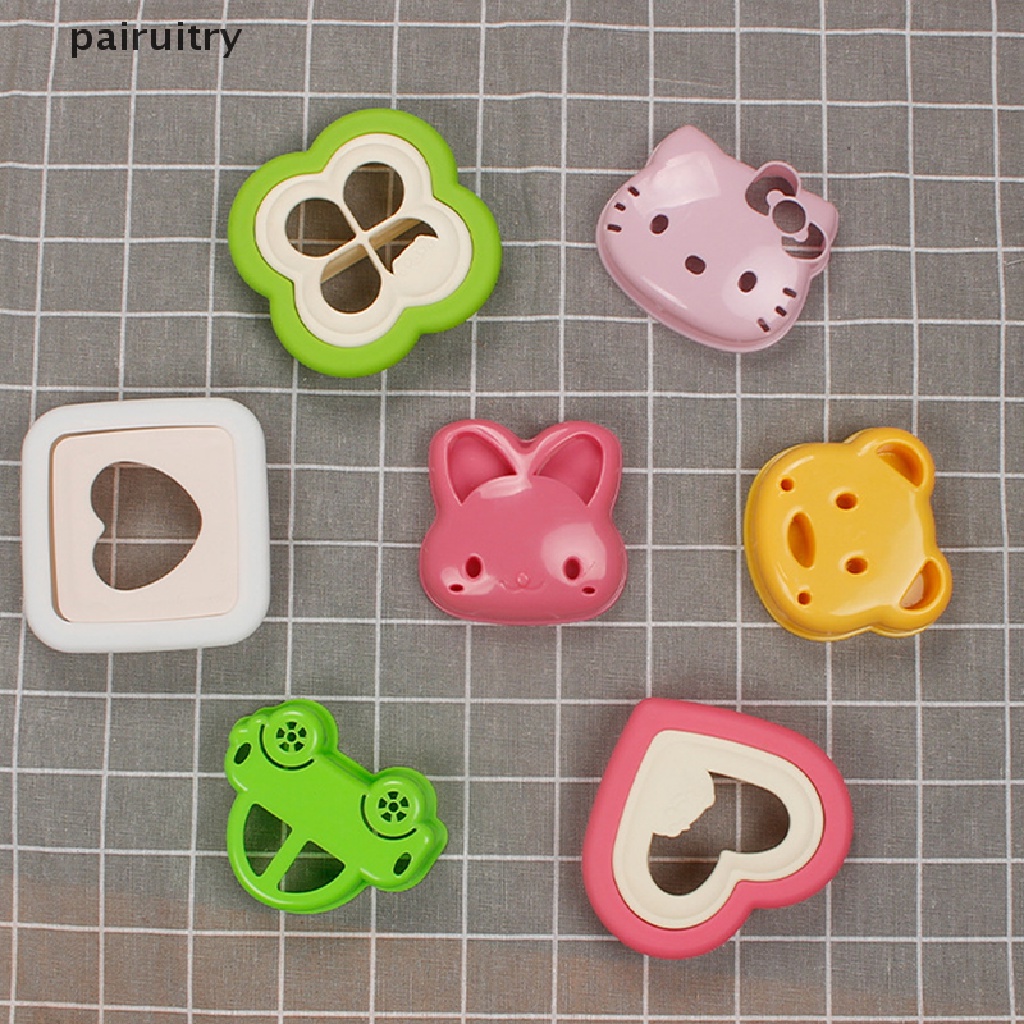 Prt Teddy Bear Cetakan Sandwich Bento Lunch Sandwich Bread Mold Pemotong Shapers Maker PRT