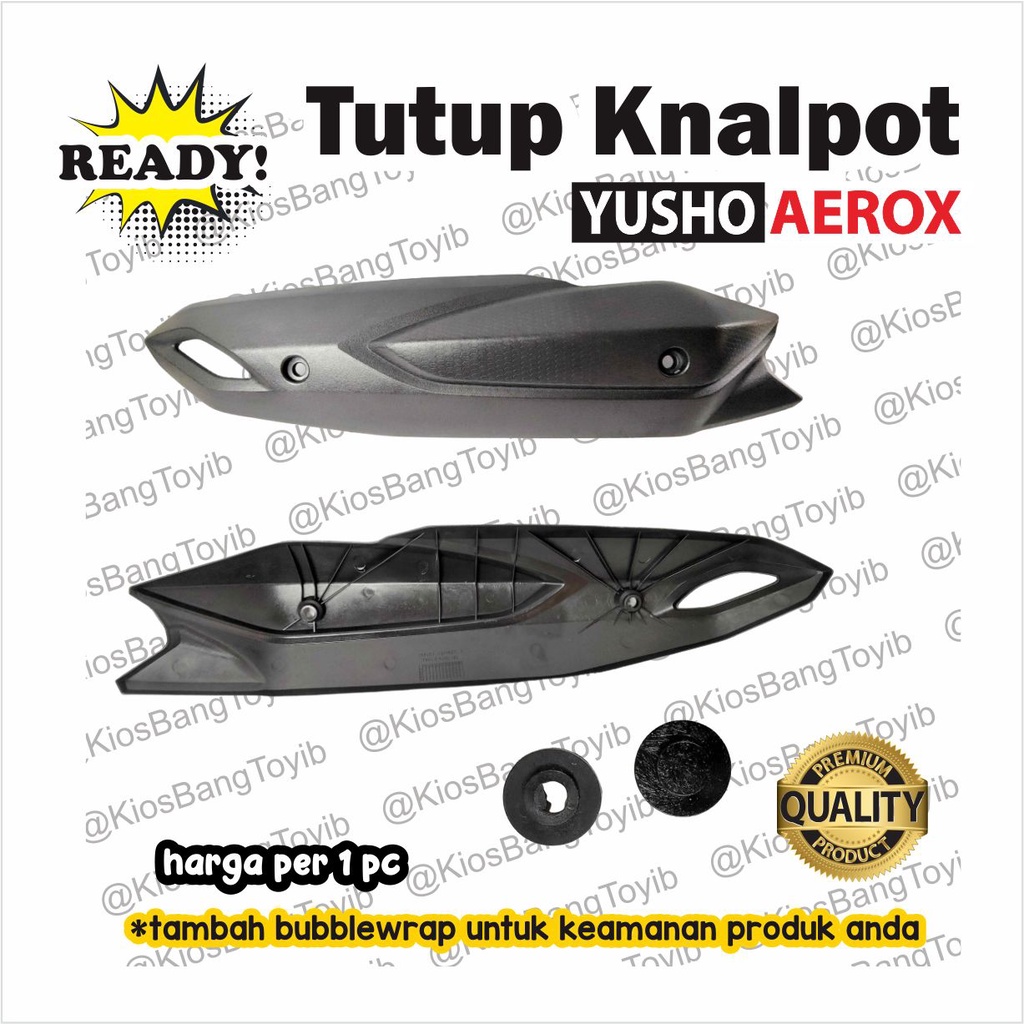 Tutup Cover Pelindung Knalpot Yamaha AEROX (Yusho)