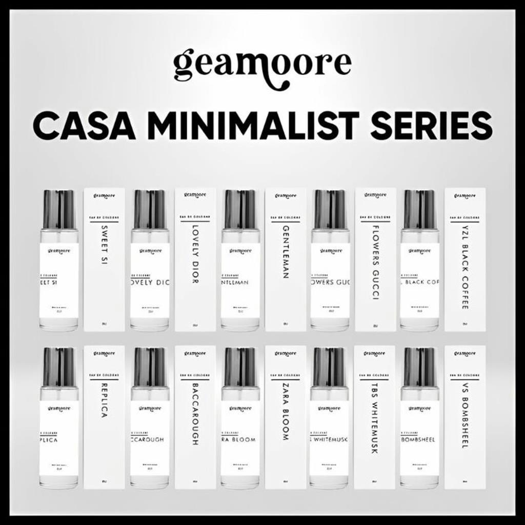 ❤ RATU ❤ Geamoore Cassa 30ml | Parfum Catur Casa | Basic Club Blue Series | Parfume Pria Wanita Unisex