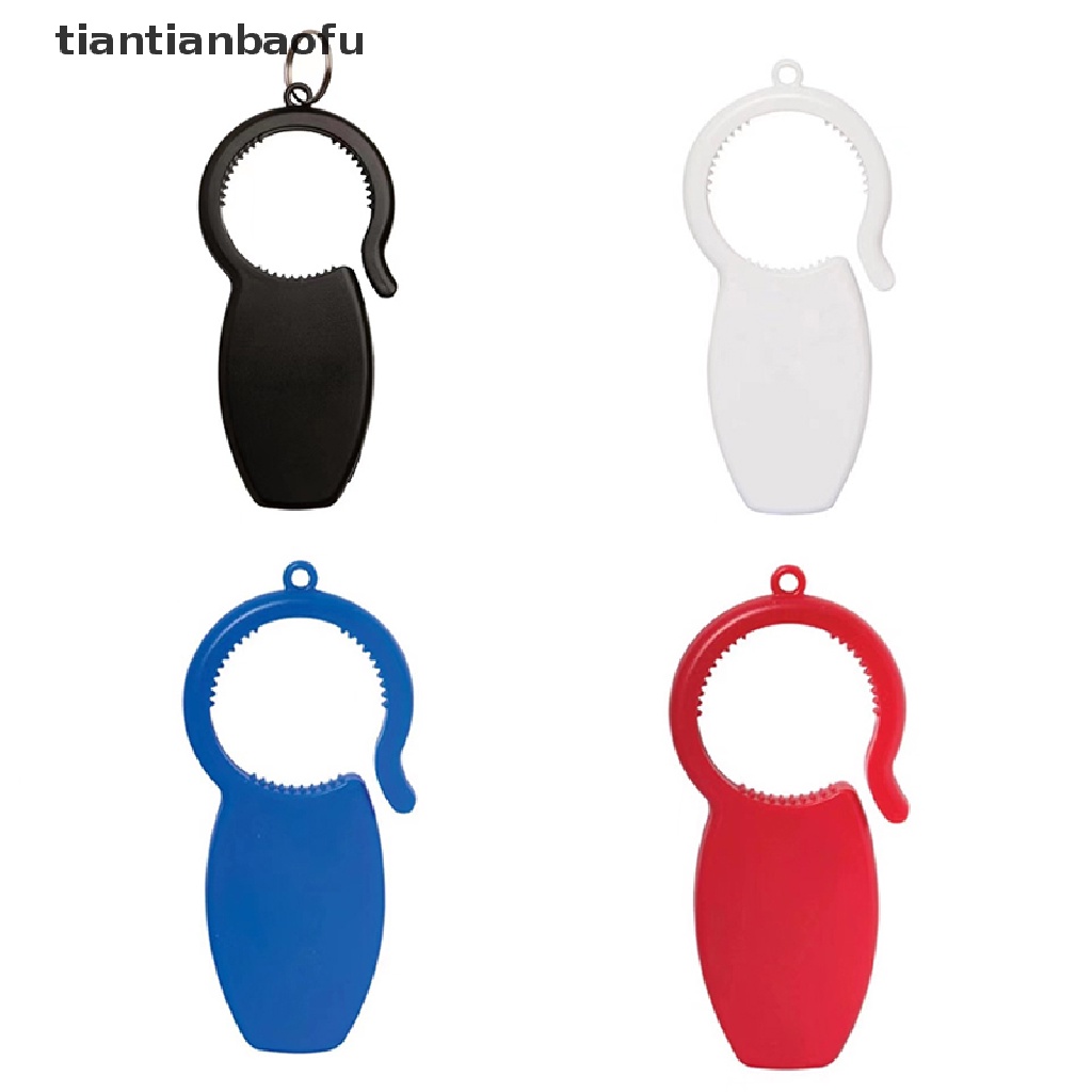 [tiantianbaofu] 3in1 Beer Can Opener Keychain Alat Pembuka Botol Minuman Tempel Dinding Butik