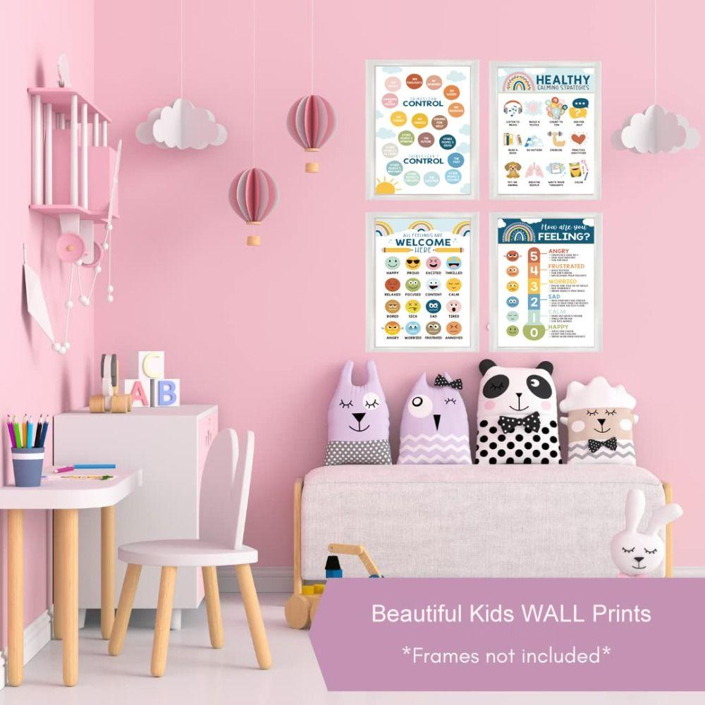 Needway Mainan Edukasi Usia Dini Untuk Anak 16 Pcs Bayi Poster Mainan Anak Edukasi Mainan Belajar Poster Gaya Bohemian Cognition Game Education Poster Preschool