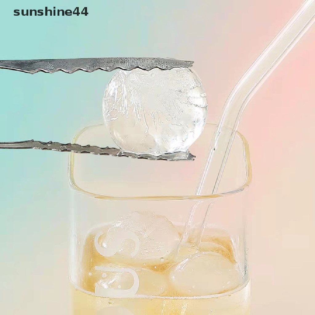 Sunshine Cetakan Ice Boll Hoki PP Frozen Whiskey Ball Popsicle Ice Cube Tray Box Lollipop Membuat Hadiah Alat Dapur Aksesoris ID