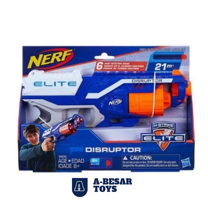 HASBRO - Nerf Elite Disruptor N-Strike -Tembakan Original