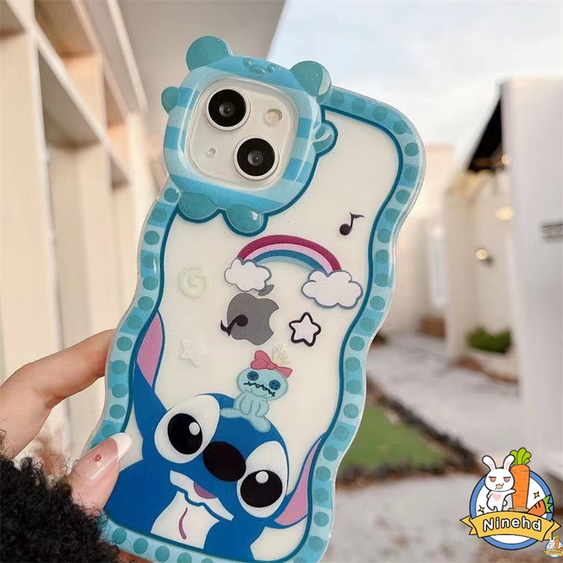 IPHONE Casing Kompatibel Untuk Iphone14 13 12 11 Pro Max X Xr Xs Max SE 7 8 6 6s Plus SE Kualitas Tinggi Monster Kecil Casing Ponsel Shockproof Silikon Bening Tahan Debu Lembut TPU Penutup Belakang SE SE