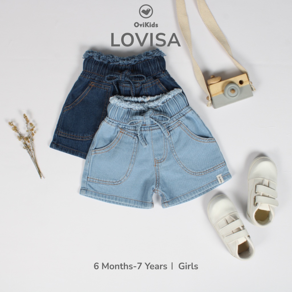 OVIKIDS LOVISA / CELANA JEANS PENDEK ANAK