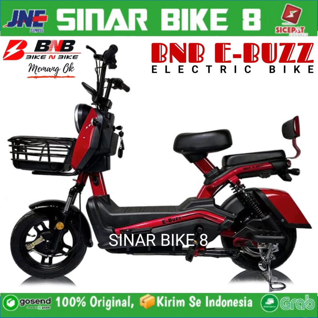 Sepeda Listrik Bike N Bike E-Buzz 500 Watt Battery 48v12Ah