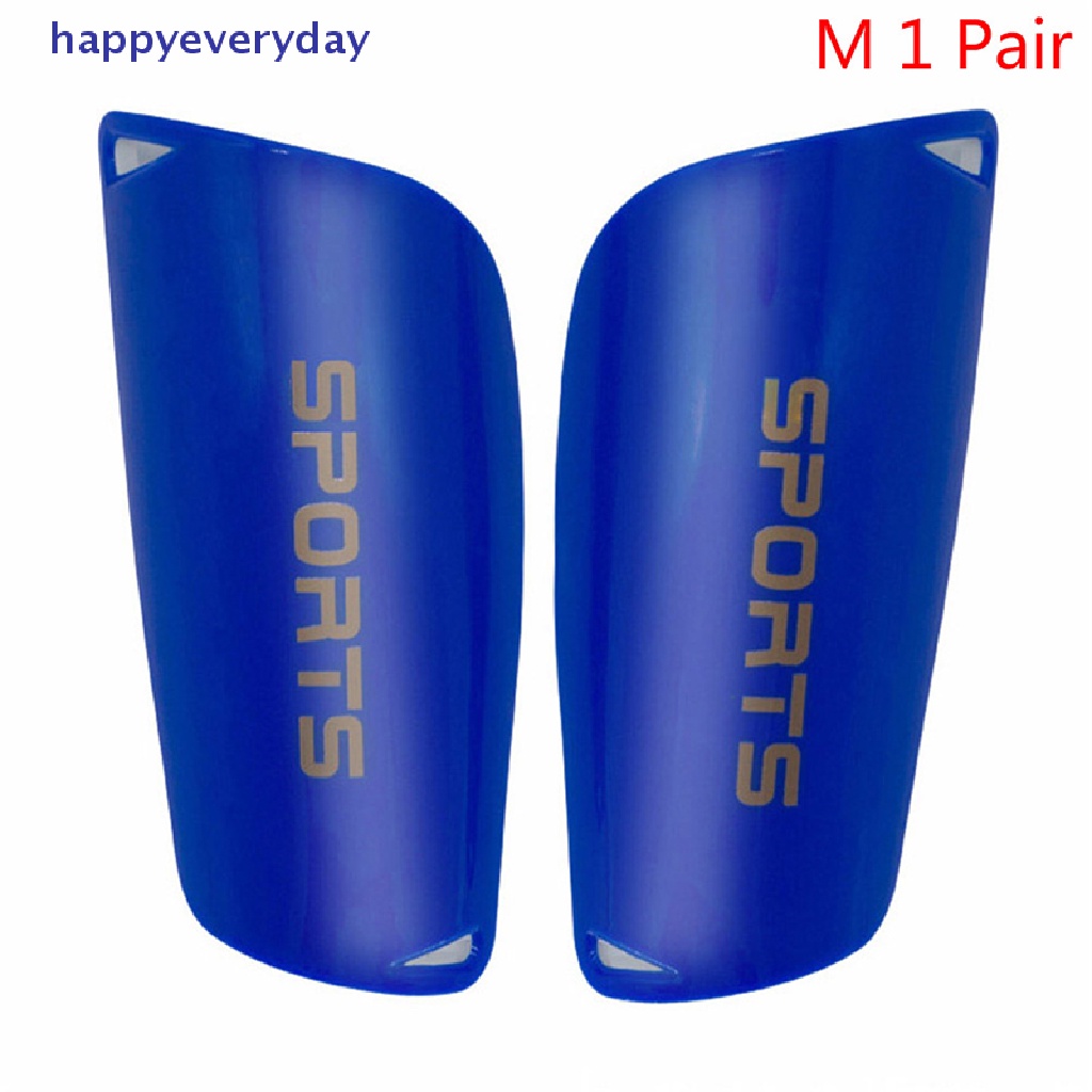 [happy] 1pasang Bantalan Pelindung Tulang Kering Sepak Bola Untuk Anak-Anak Football Shin Pads Leg Sleeves Pads [ID]