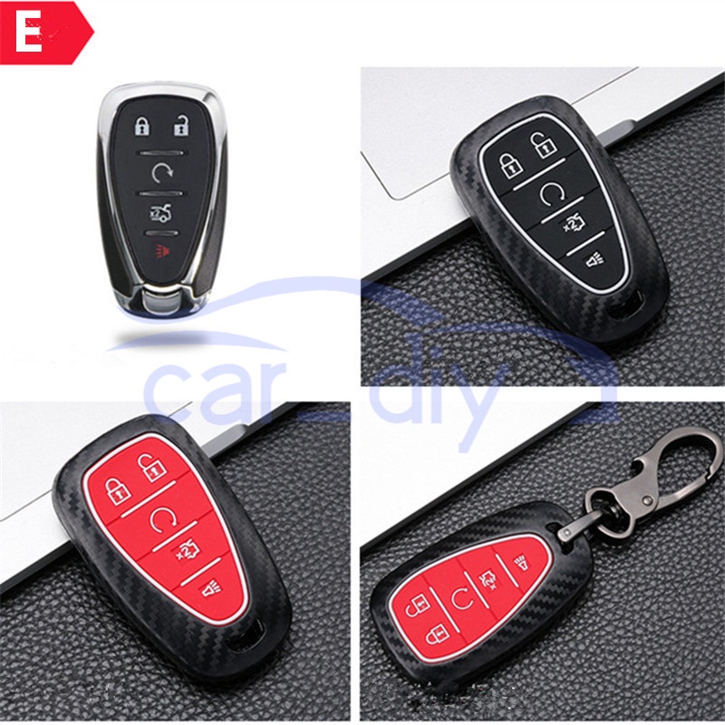 Abs Kunci Case Cover Remote Mobil Fob Dengan Gantungan Kunci Untuk Chevrolet Cavalier Cruze Monza Malibu Sail Equinox Shell Pelindung