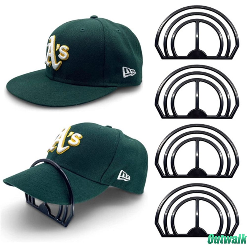 Rack Baseball Rak Topi Topi Topi Penyimpanan Hook Topi Brim Bender Sempurna Portabel Pintu Lemari Gantungan Topi Bisbol Alat Pembentuk Melengkung