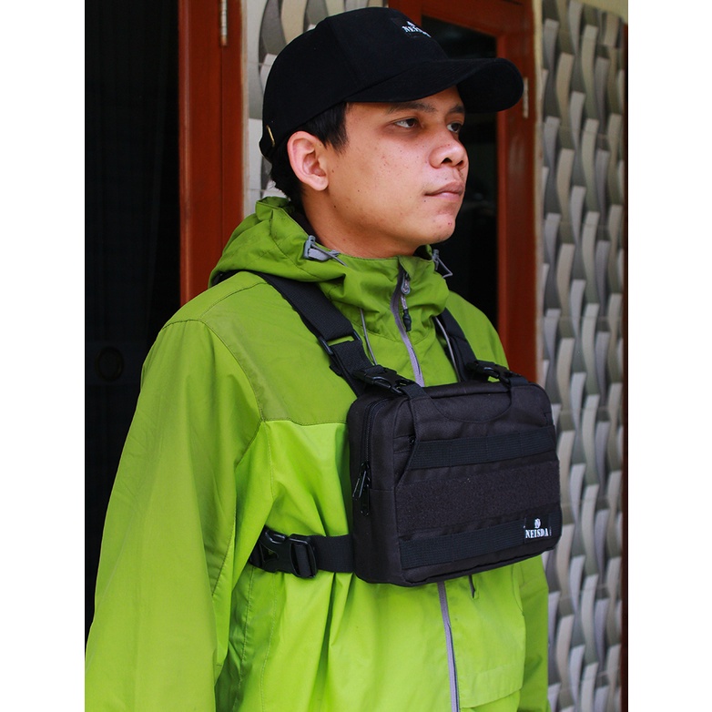 Neisda - Chestbag Tas Dada Series Elgon Black