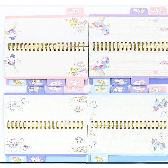 (48 HAL) A6 RINGBOOK SANRIO / A6 NOTEBOOK SANRIO PREMIUM / NOTE BOOK CINNAMOROLL KUROMI  MELODY