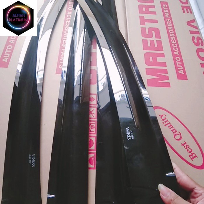 TALANG AIR TOYOTA ALLNEW YARIS 2013 SAMPAI SEKARANG - Hitam - Variasi Mobil