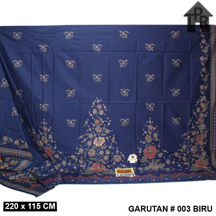 Kain Batik Bahan Seri Garutan Unggul Jaya Pekalongan 220x115cm.