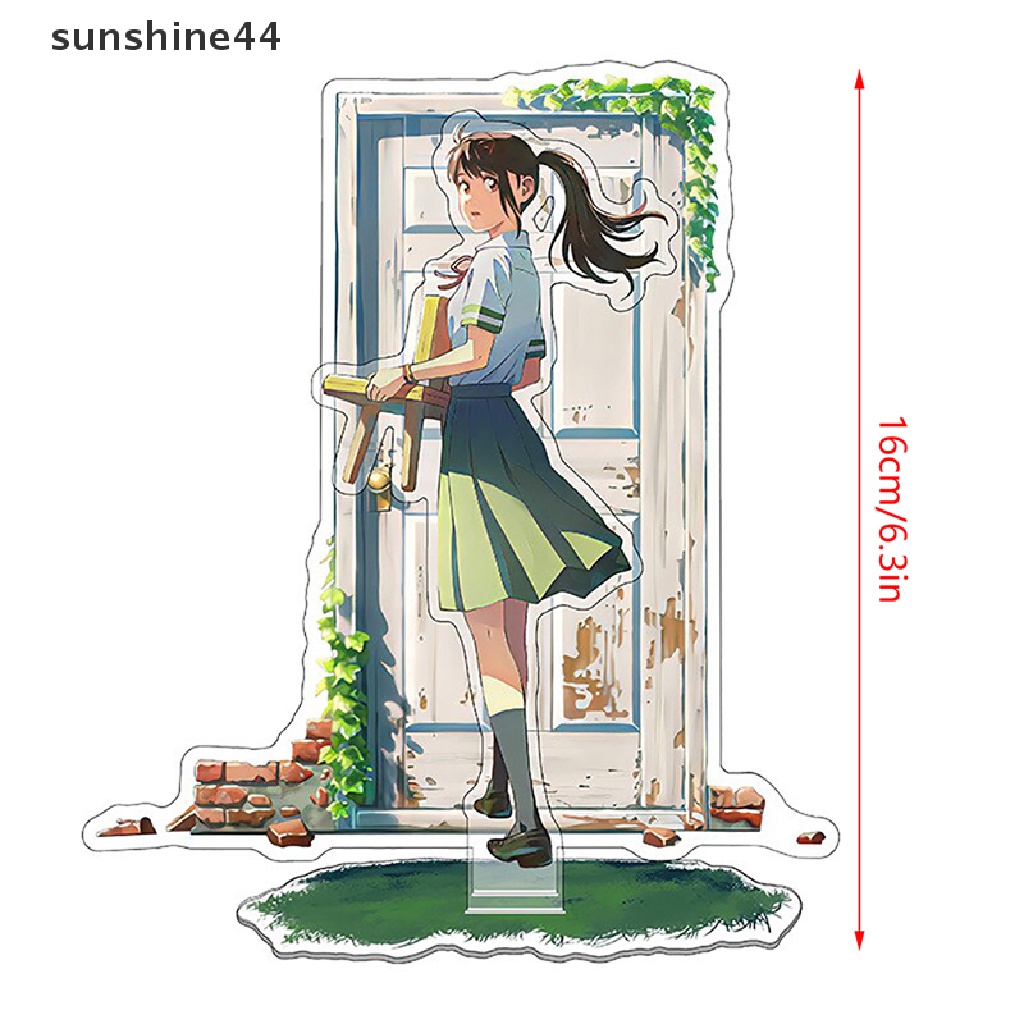 Sunshine Akrilik Stand-up sign Wanita Pajangan Meja Dekorasi Ornamen Accesorios Hadiah Lucu ID