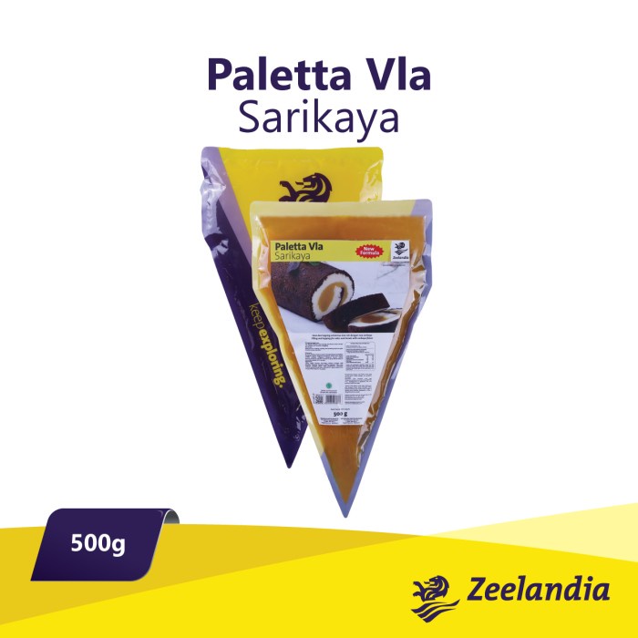 

Zeelandia Paletta Vla Sarikaya 500 Gr