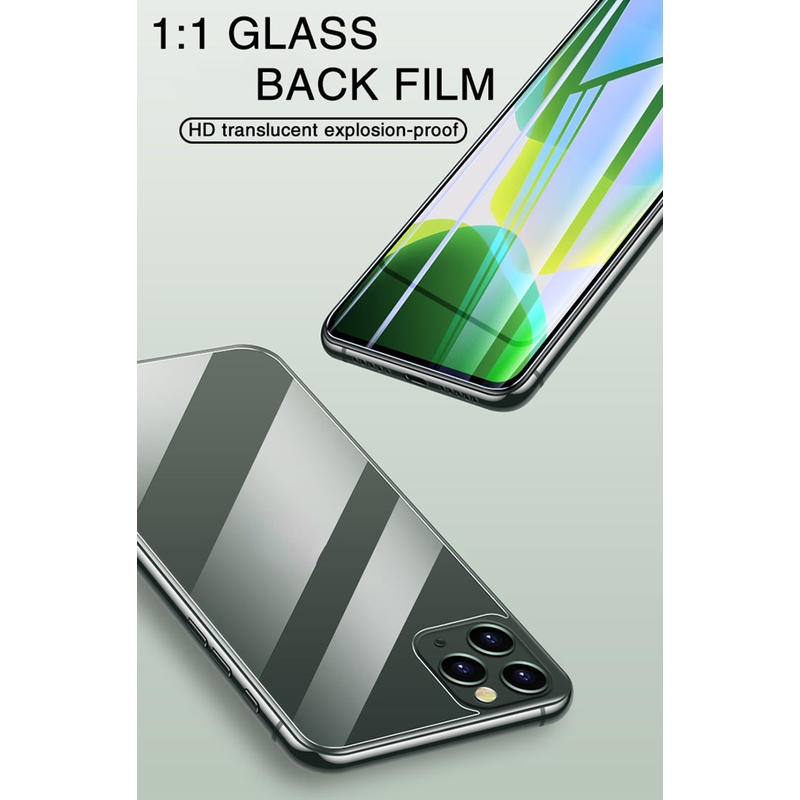 Back Tempered Glass Untuk iPhone 11 Pro XS MAX X XR 78 Plus Kaca Pelindung Untuk Iphone5 5S SE 2020 2022 2016 Front Screen Protector Glass