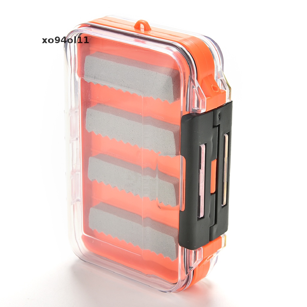 Xo Kotak Pancing Lalat Saku Anti Air Double Side Slid Foam Insert Tahan 170fly OL