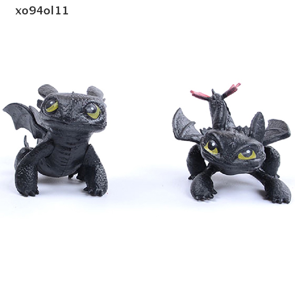 Xo No Toothless Night Fury Dragon Mainan Animasi Keluarga Model Boneka Ornamen OL