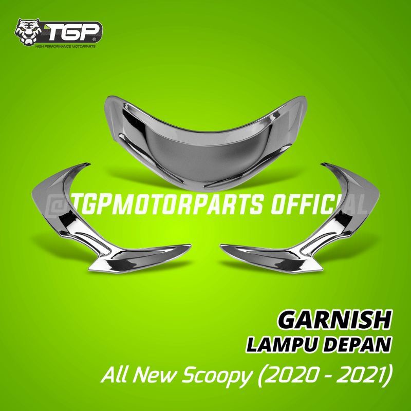 Garnish Scoopy 2020-2021 Garnish Lampu Depan Scoopy New Garnish TGP