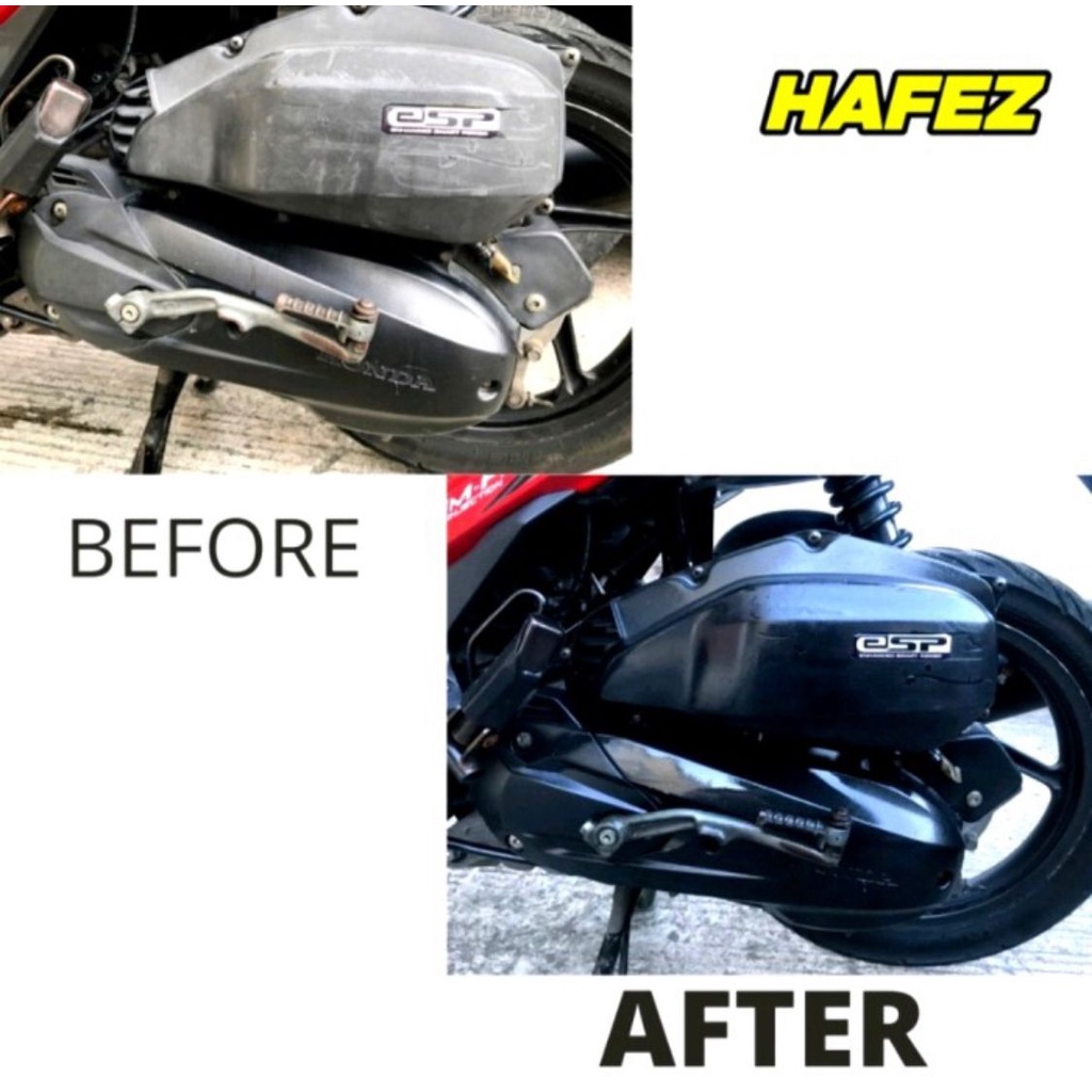 Hafez Restorer - Penghitam &amp; Pengkilap Body Mobil / Motor / Semir Ban