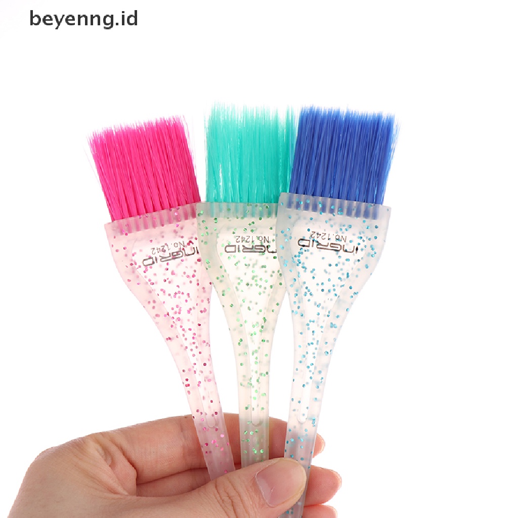 Beyen Sikat Krim Pewarna Rambut Hairdressing Brush Pewarna Rambut Bleaching Sisir Salon ID