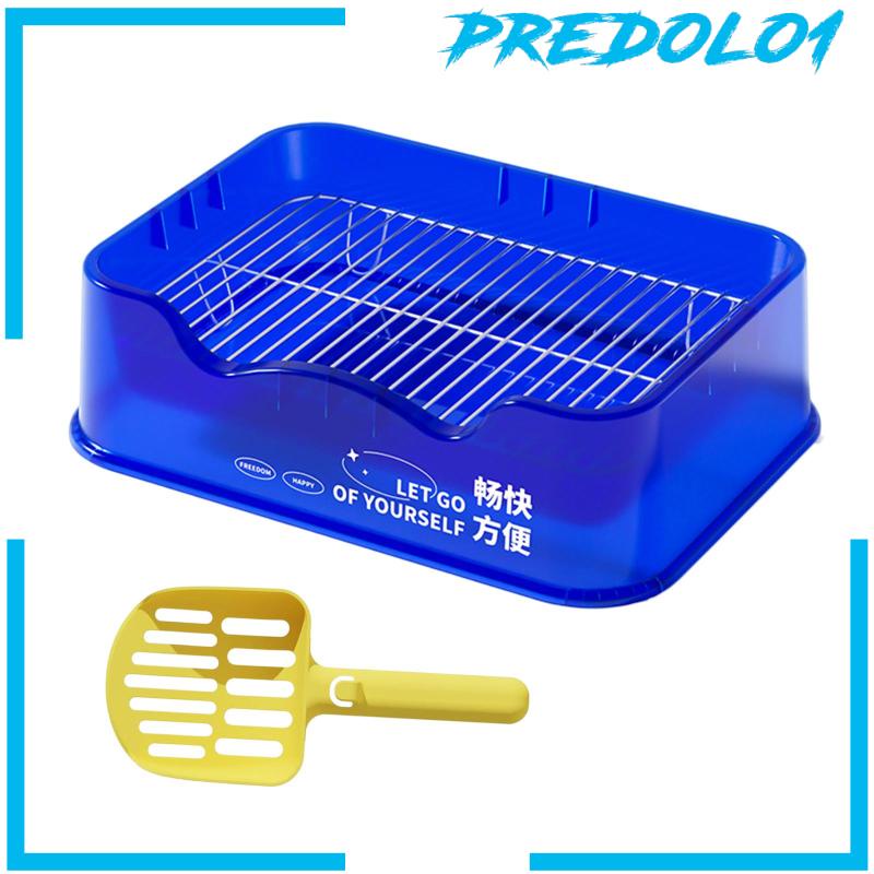 [Predolo1] Toilet Anjing Perlengkapan Hewan Peliharaan Dog Potty Pan Training Toilet Bedpan Kotak Kotoran Kucing