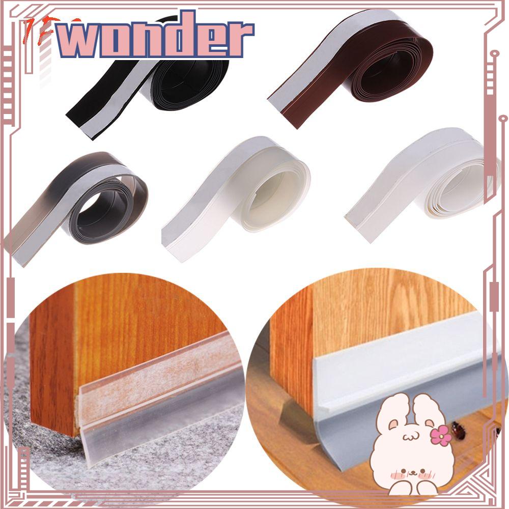 Wonder 1PC Sealing Strip Jahitan Bawah Pintu Wind Proof Door Window Tape Karet Silikon