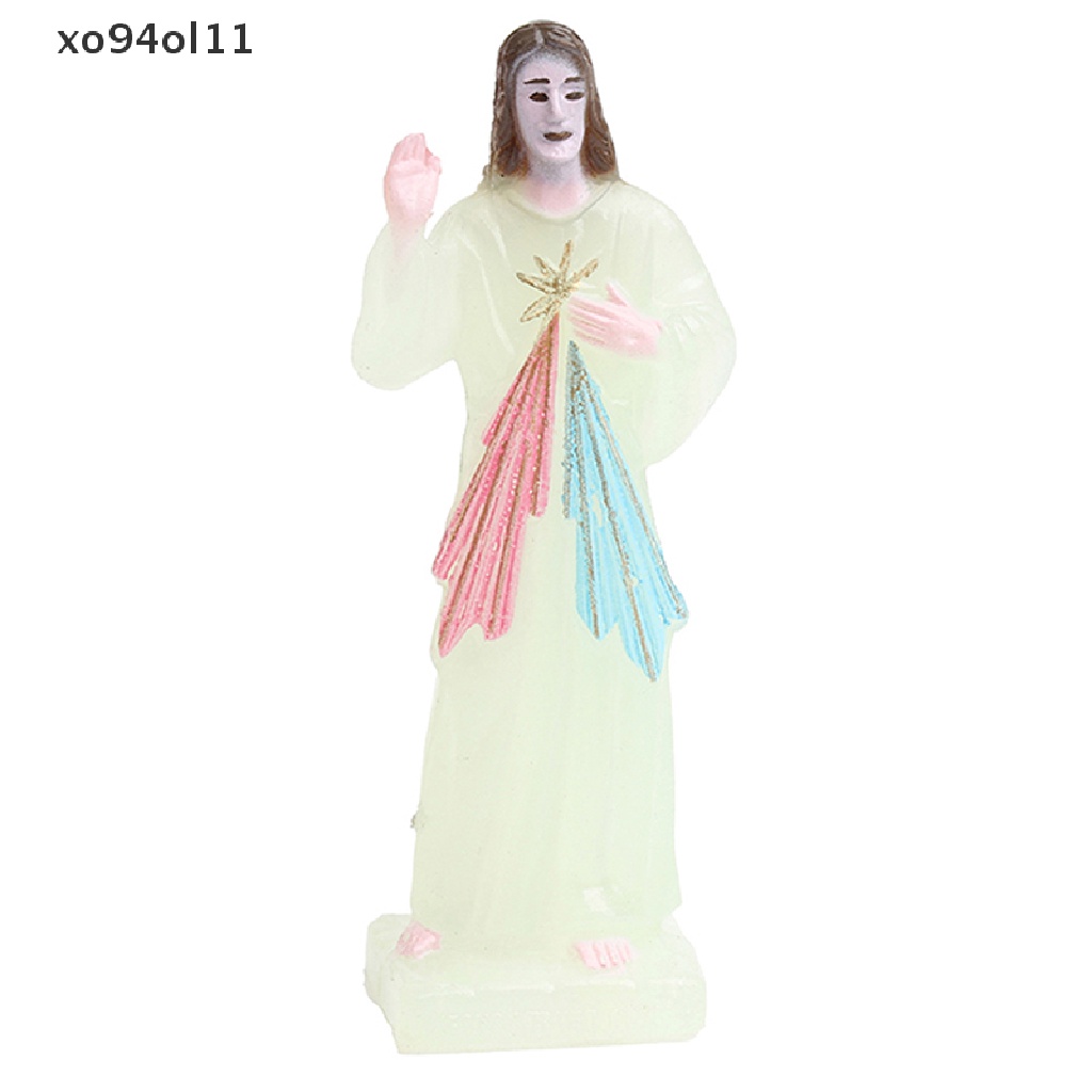 Patung Imam Agama XO Figure Luminous Souvenir Kristen Katolik Home Decor OL