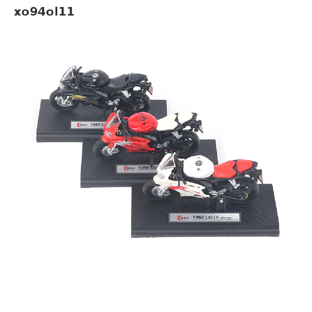 Xo 1Pc 1: 64mini Dekorasi Sepeda Motor Lokomotif Simulasi Alloy Model OL