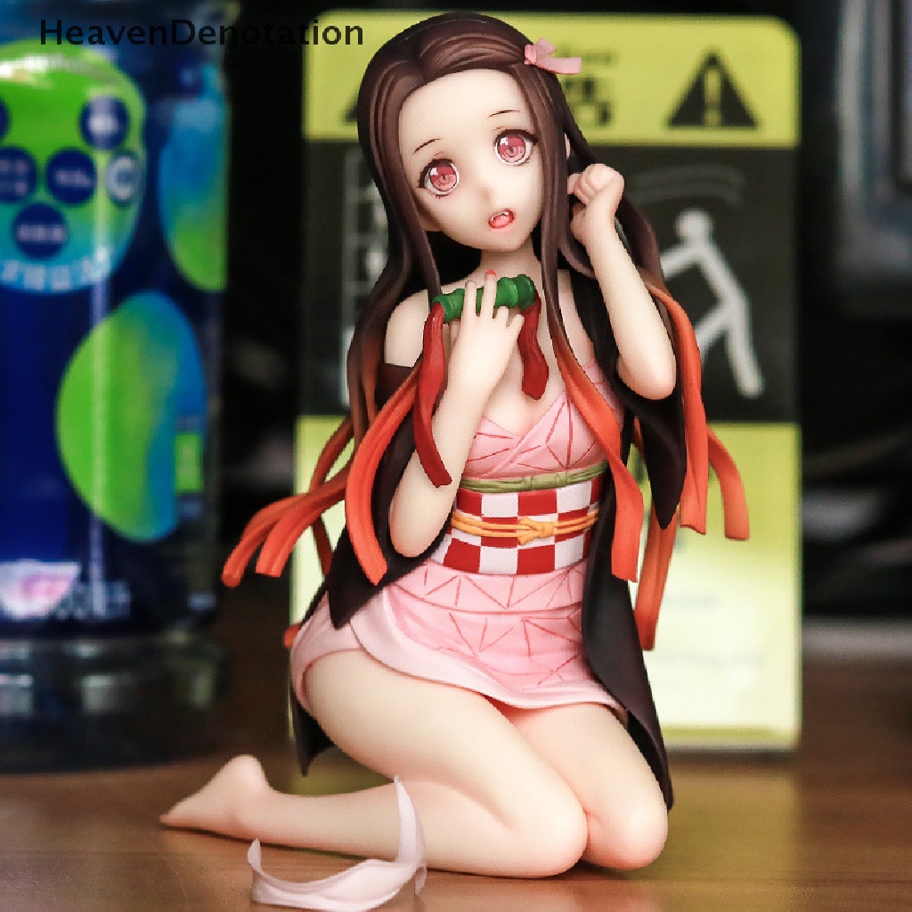 [HeavenDenotation] Boneka Dekorasi Desktop Mobil Anime Kamado Nezuko Action Figure Model Mainan Hadiah HDV