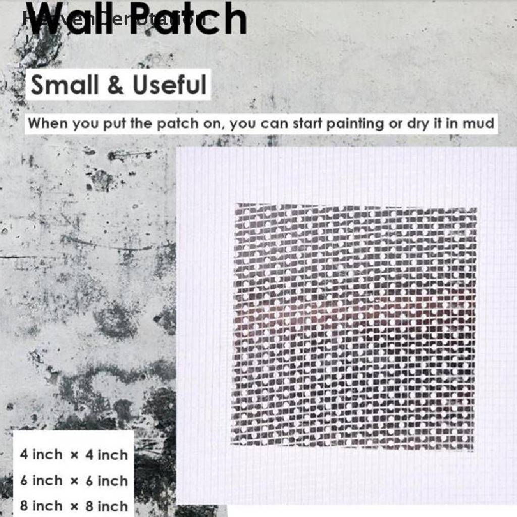 [HeavenDenotation] Perekat Penambal Dinding Rumah Mesh Wall Perbaikan Cepat Plat Aluminium Repair Patch HDV