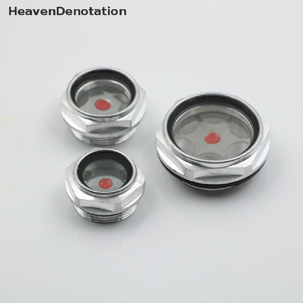 [HeavenDenotation] 16mm-48mm male Thread metal air or oil level sight glass HDV