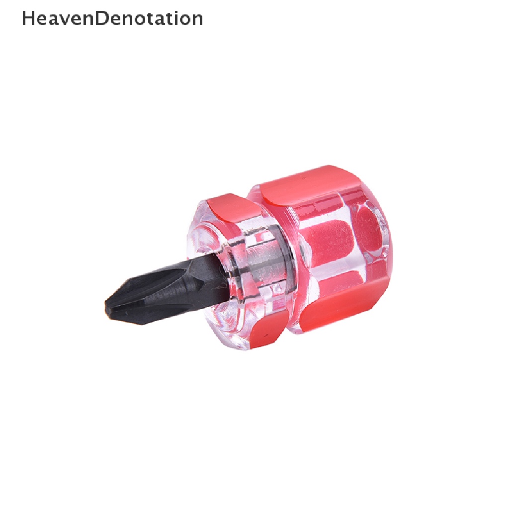 [HeavenDenotation] 2pcs Obeng Mini Screw Driver Pendek Kecil Split Repair Tools Kit Set, HDV
